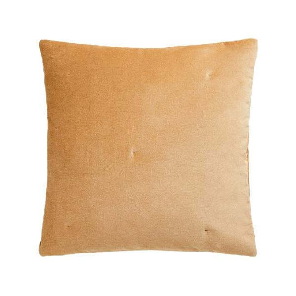 

Чехол для декоративной подушки Zara Home Reversible Velvet, желтый