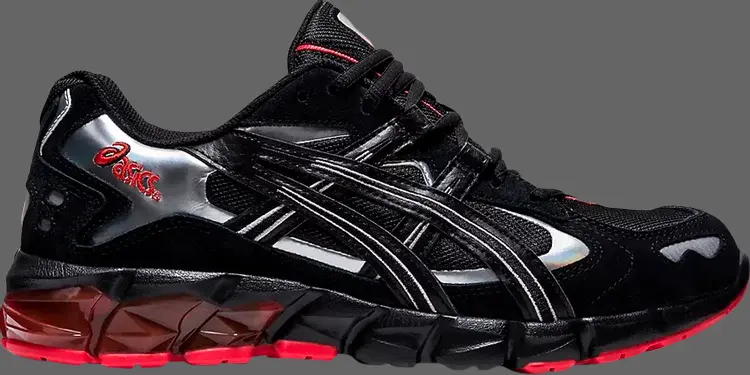

Кроссовки gel kayano 5 kzn 'black red' Asics, черный