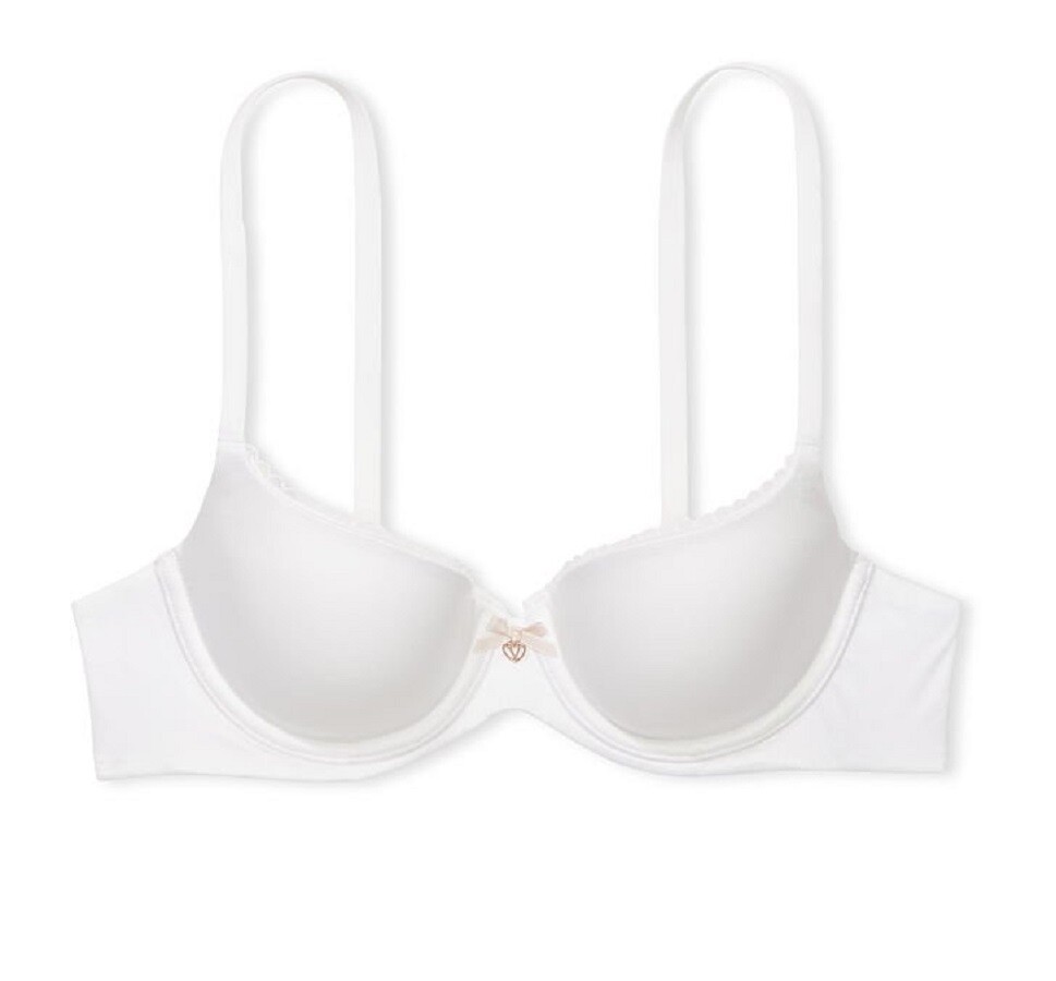 

Бюстгальтер Victoria's Secret Body By Victoria Smooth Lightly Lined Demi, белый
