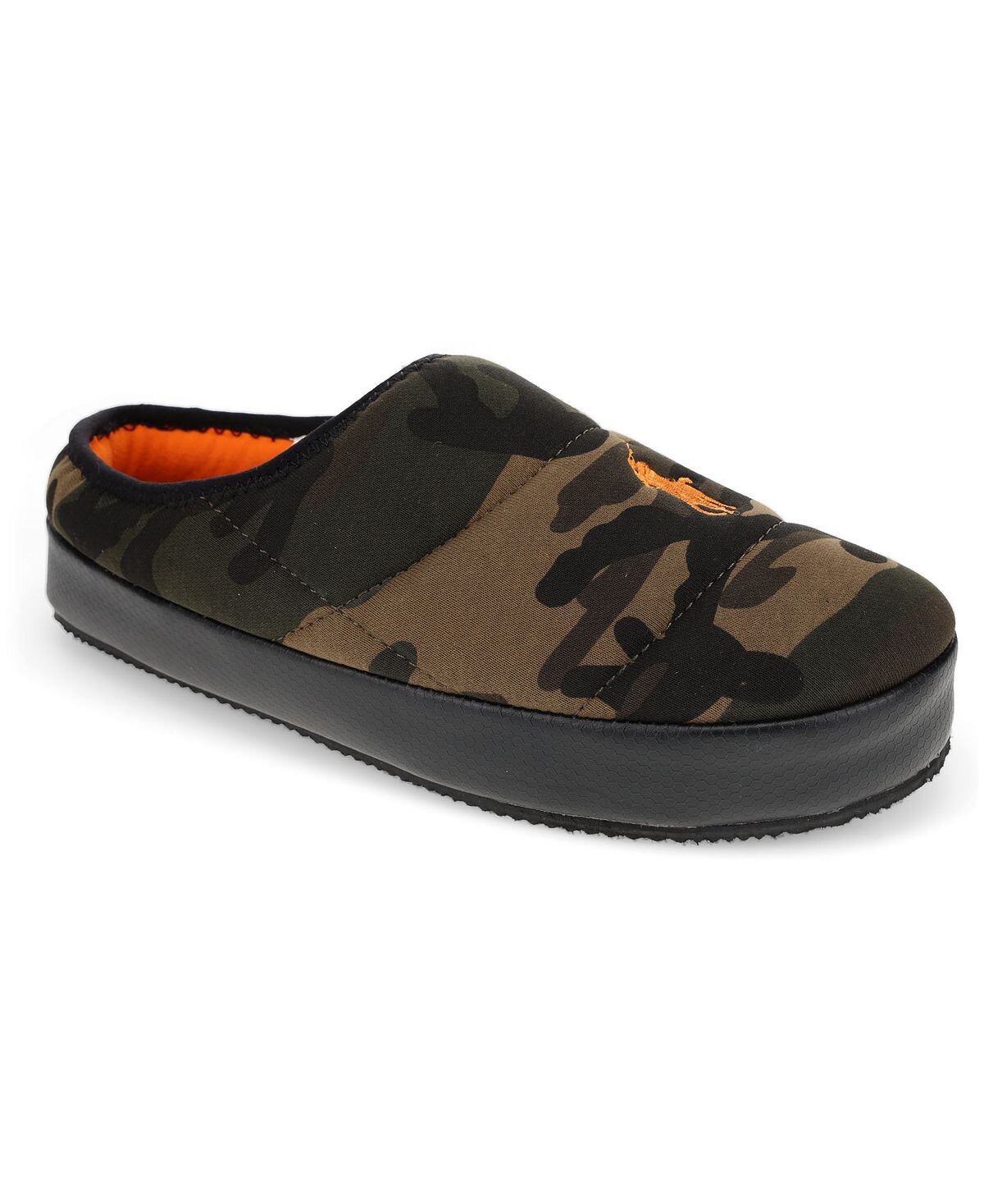

Мужские тапочки maxon mule из джерси с камуфляжным принтом Polo Ralph Lauren