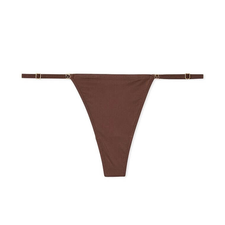 

Трусики-стринги Victoria's Secret Love Cloud Adjustable, темно-коричневый