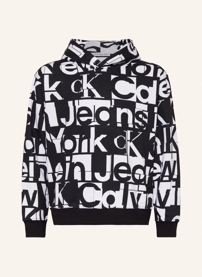 

Толстовка с капюшоном Calvin Klein, черный