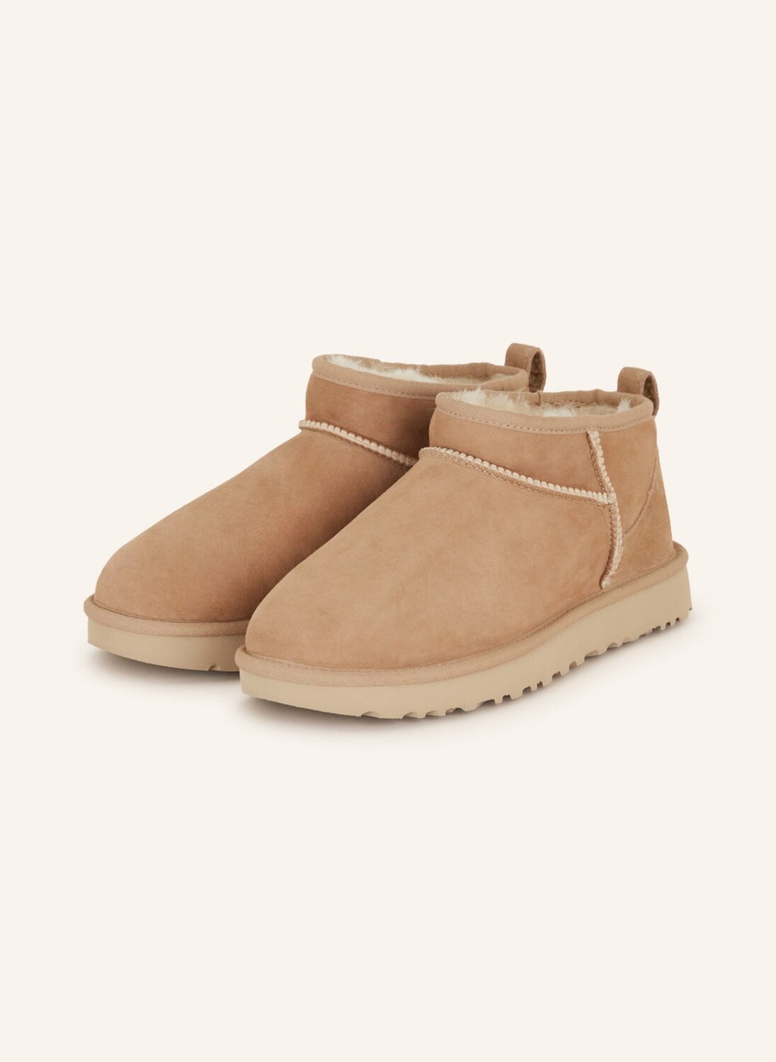 

Угги UGG classic ultra mini, бежевый