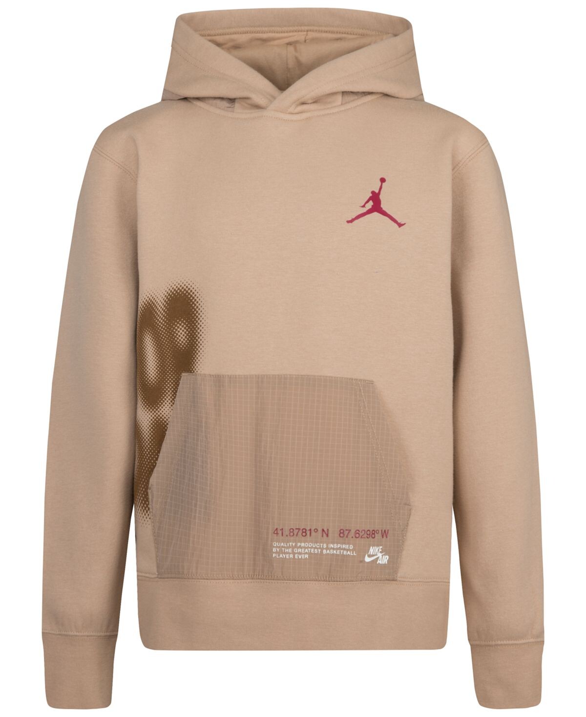 

Толстовка с капюшоном из нейлона Big Boys Nothing But Jordan