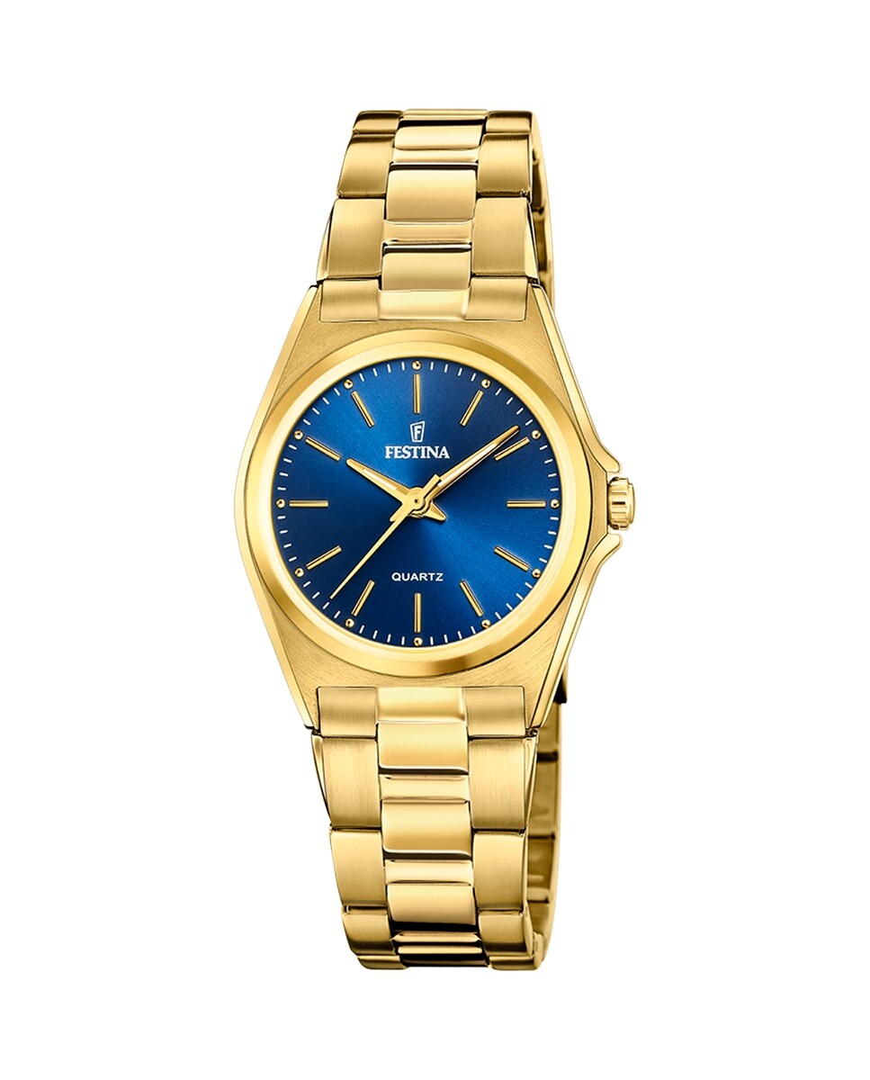 

Женские часы F20557/4 Acero Classico из золотой стали Festina, золотой