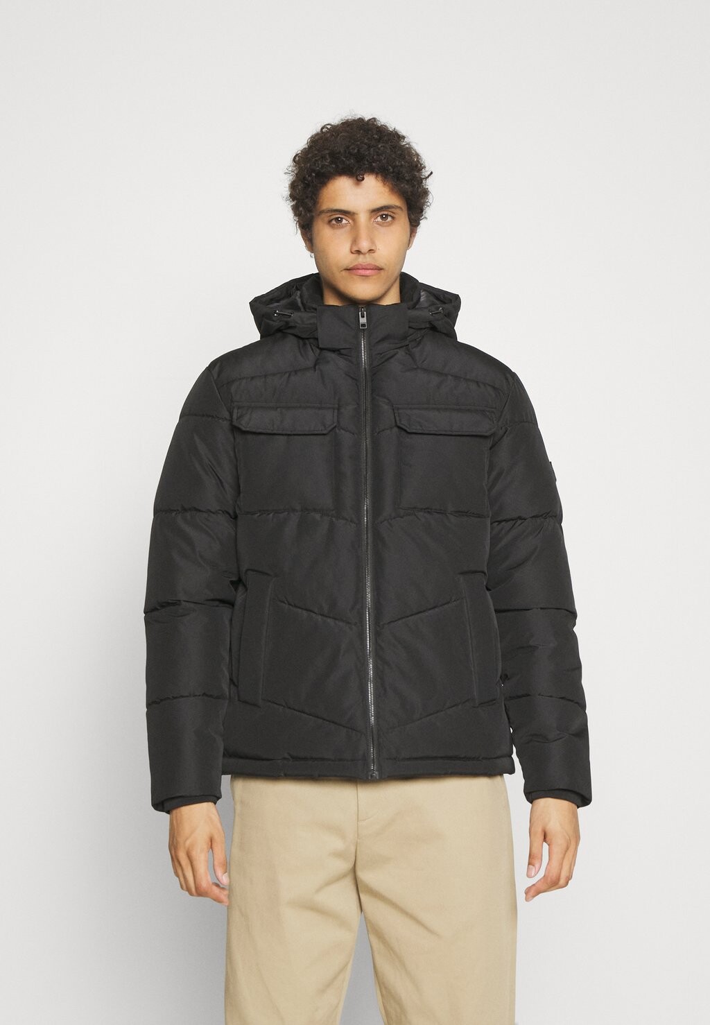 

Зимняя куртка Jack & Jones, черный