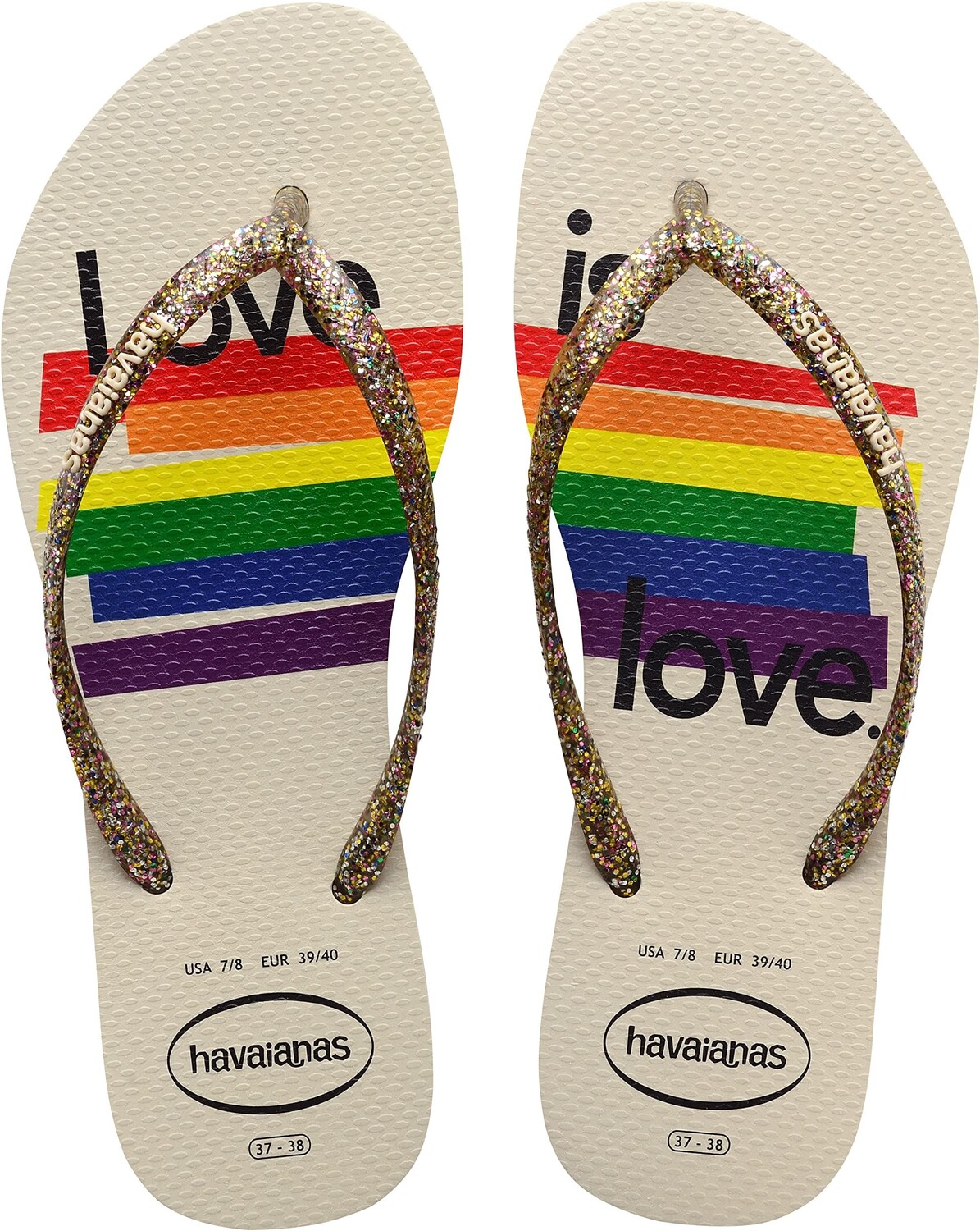 

Шлепанцы Slim Pride II Havaianas, бежевый