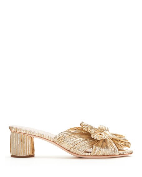 

Сандалии Emilia с плиссированным узлом и шлепанцами Loeffler Randall