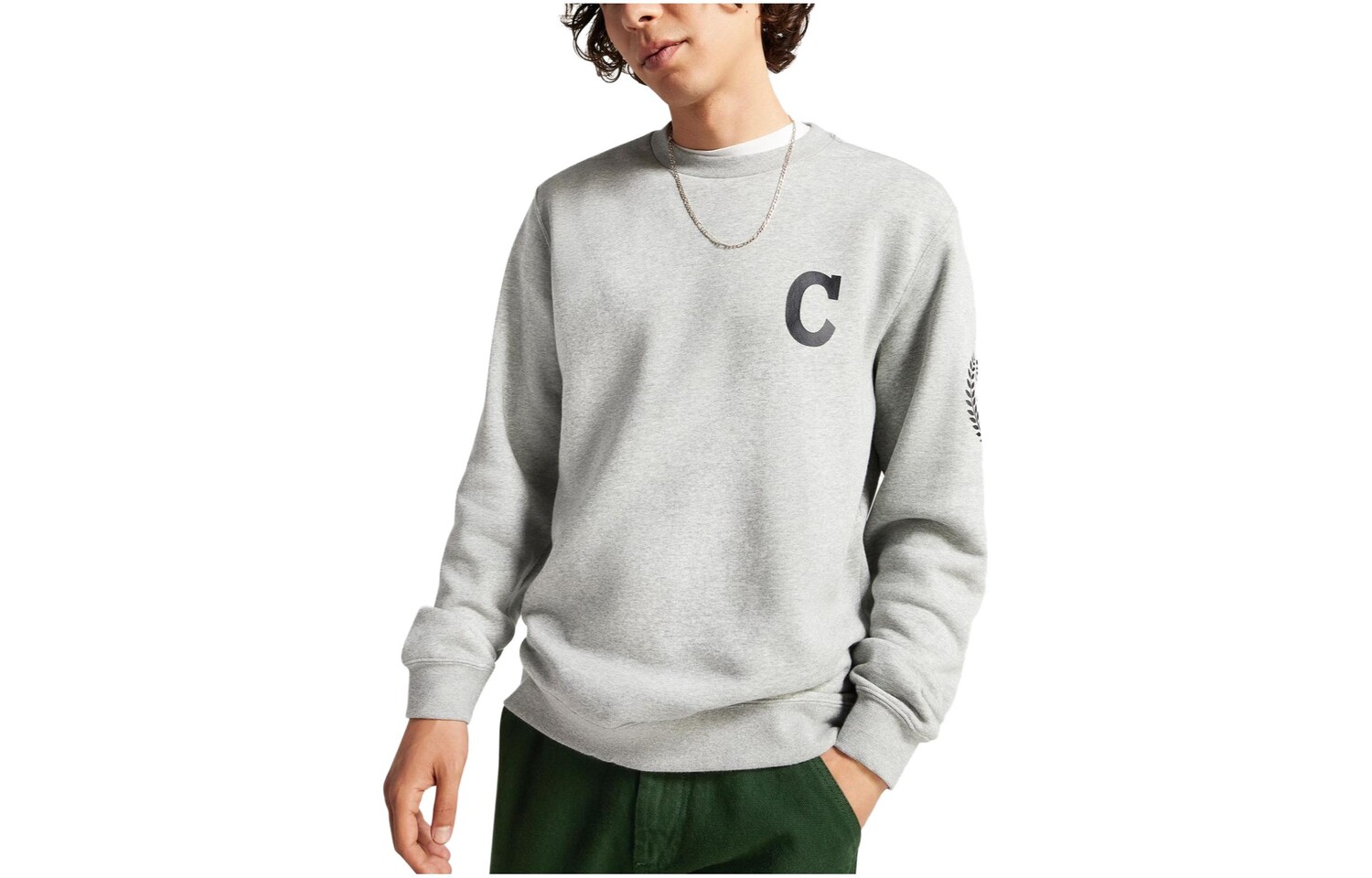 

Толстовка мужская серая Converse, серый
