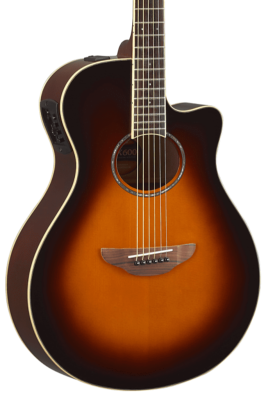 Акустическая гитара Yamaha APX600 Acoustic-Electric Guitar - Old Violin Sunburst цена и фото