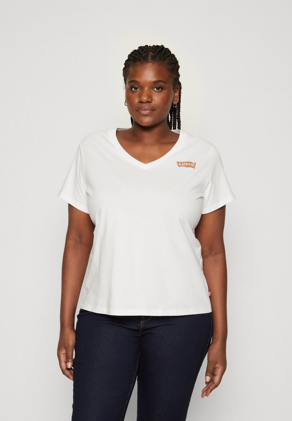 

Базовая футболка PERFECT V NECK Levi's, черный