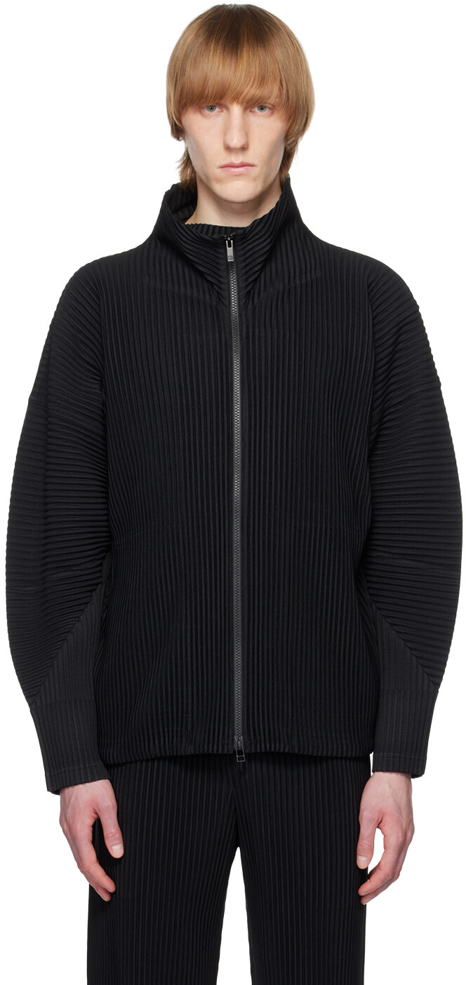 

Черный кардиган Basics HOMME PLISSe ISSEY MIYAKE