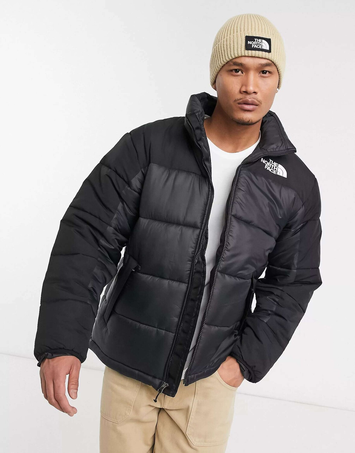 

Черная утепленная куртка The North Face Himalayan, Черный
