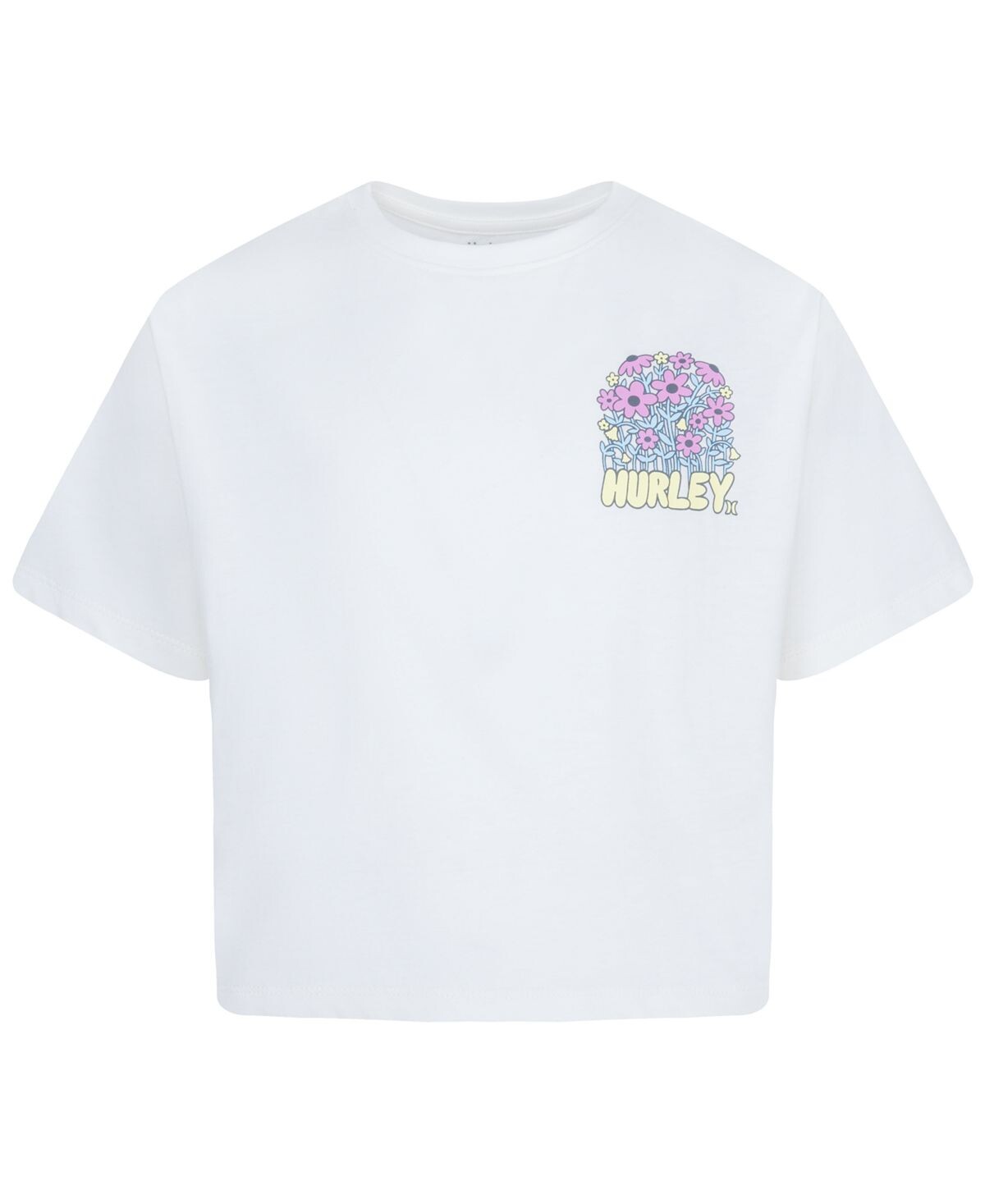 

Свободная футболка с короткими рукавами Big Girls Flowers Grow Hurley