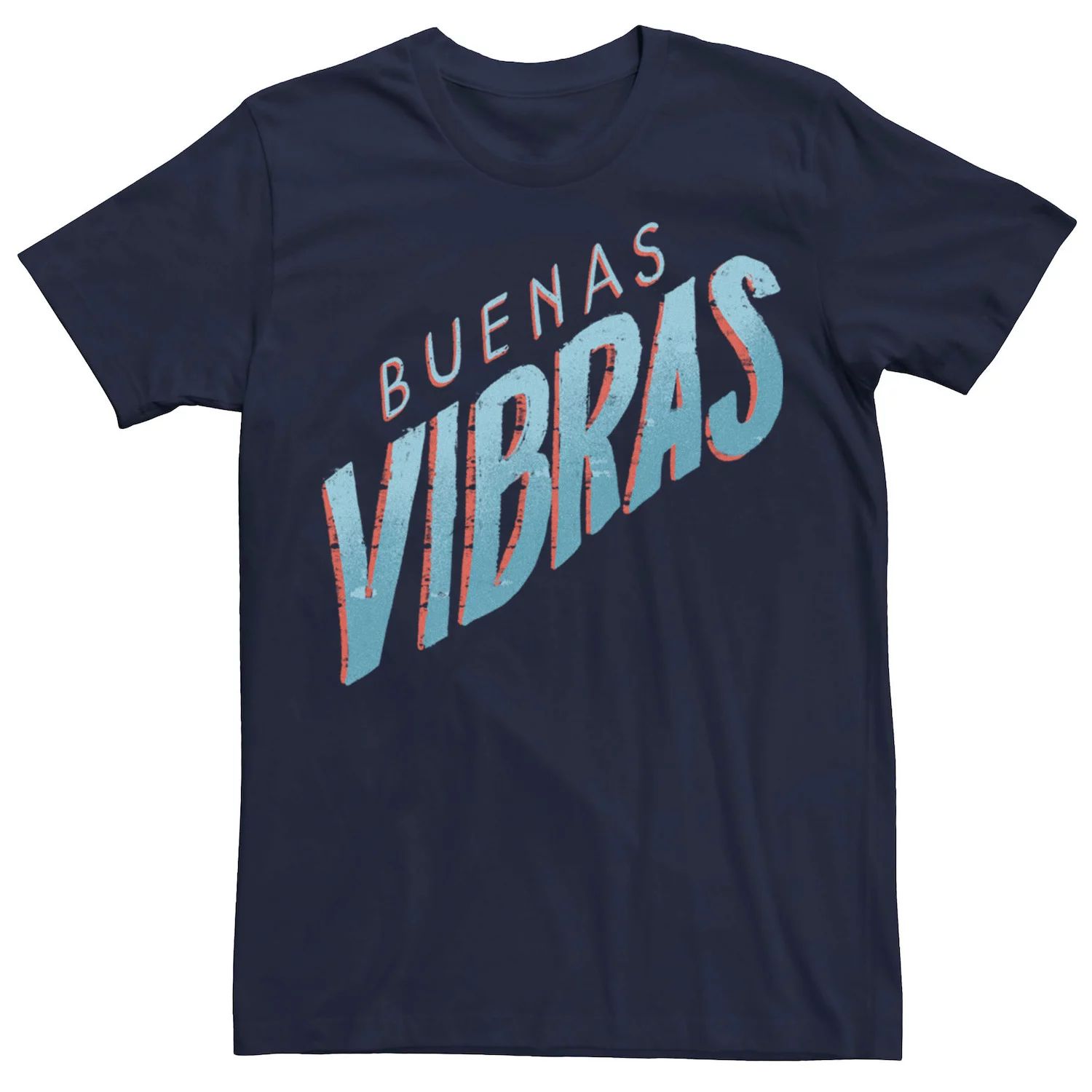 цена Мужская синяя футболка с текстом Gonzales Buenas Vibras Licensed Character