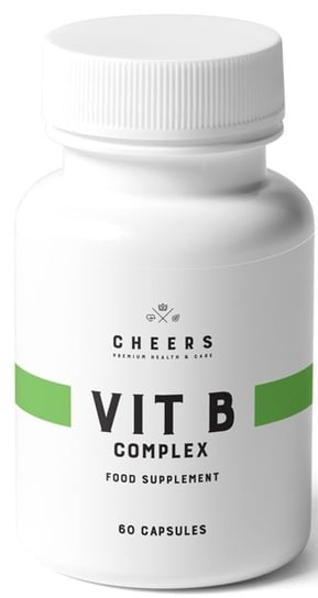 Cheers, Vit B Complex Комплекс витаминов B, 60 капсул. Inna marka