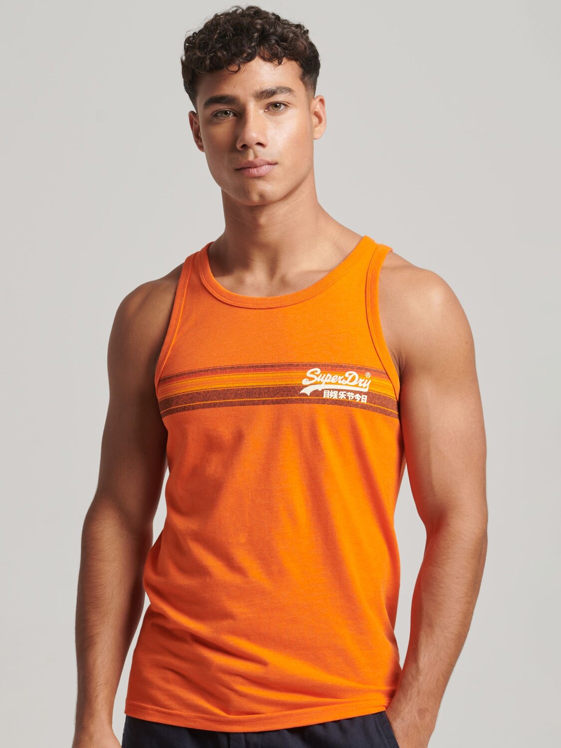 

Жилет Superdry Vintage Cali, оранжевый меланж