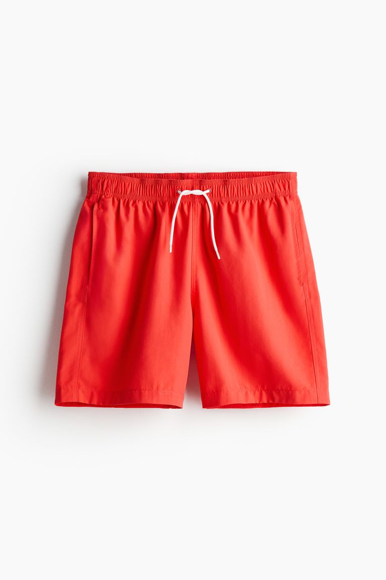 Плавки H&M, красный синие шорты для плавания на кулиске valentino