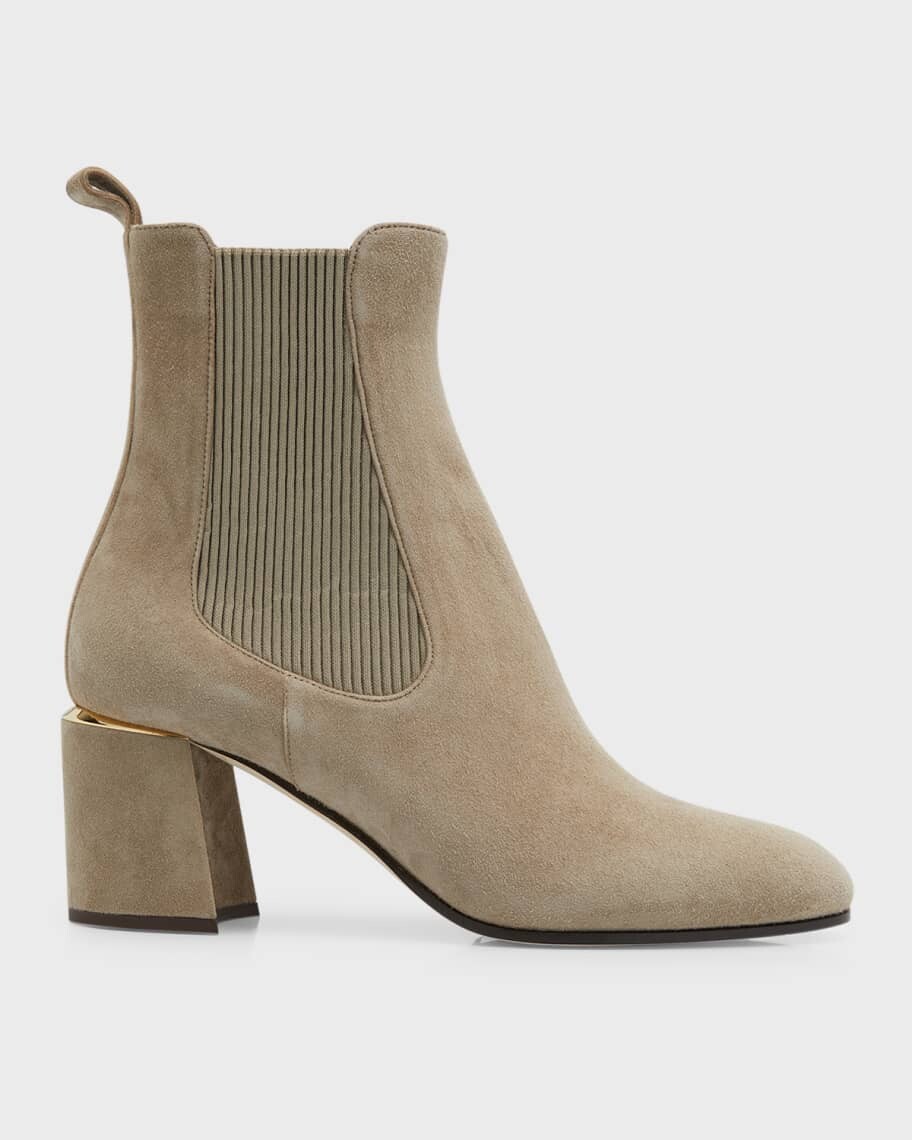 

Замшевые ботильоны челси Thessaly Jimmy Choo