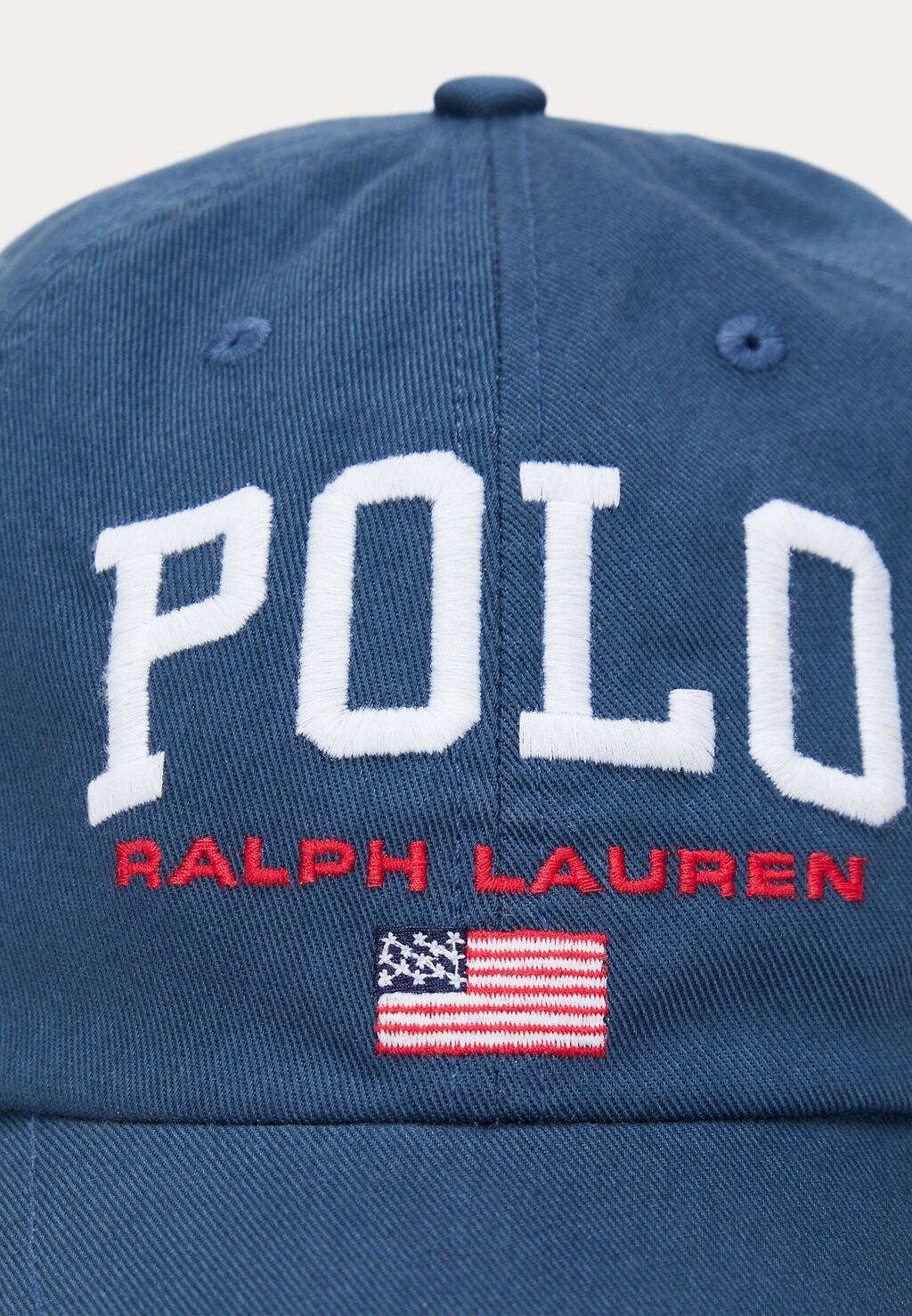 Кепка FLAG LOGO COTTON CHINO BALL CAP Ralph Lauren, синий
