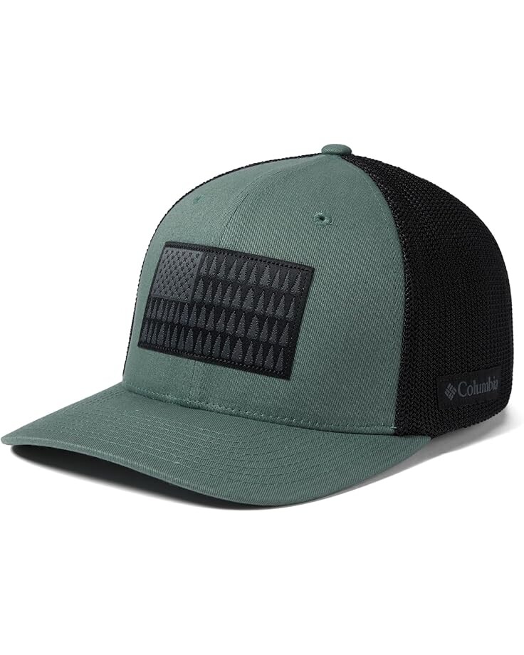 

Бейсболка Columbia Columbia Mesh Tree Flag Ball Cap, цвет Metal/Black