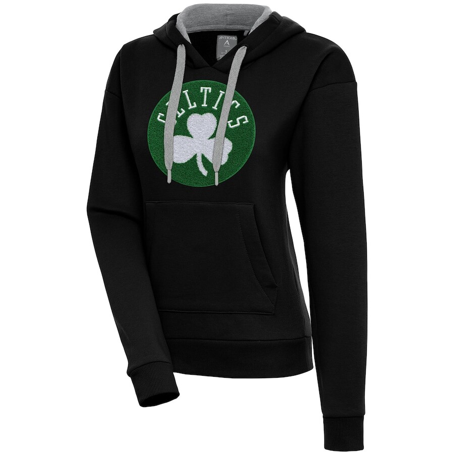 

Пуловер с капюшоном Antigua Boston Celtics, черный
