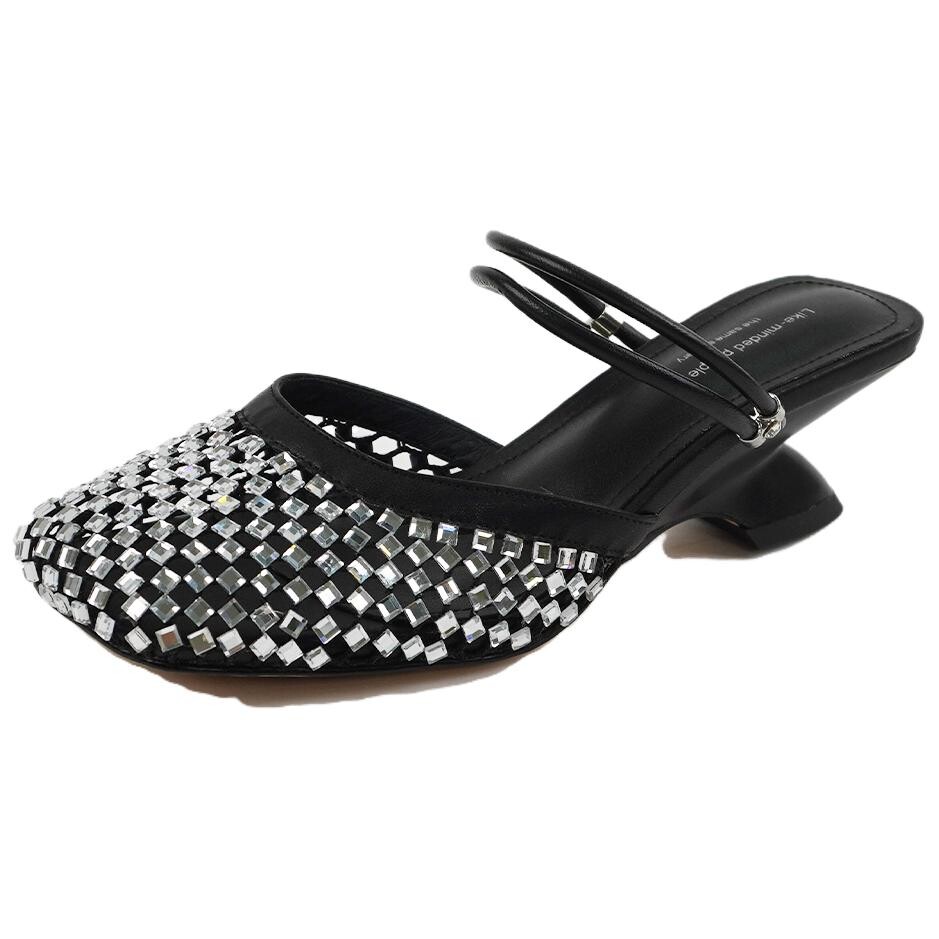

Мюли JIUXINGDAO Closed Toe Slippers Women's, черный