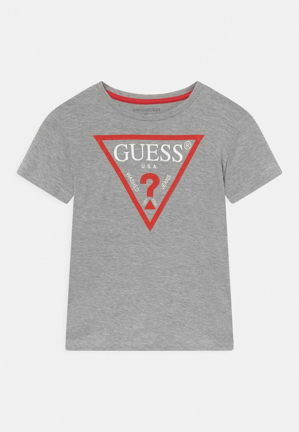 

Футболка с принтом CORE JUNIOR BOY Guess, цвет light heather grey