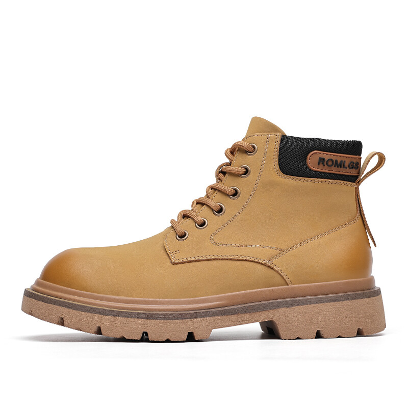 

Мужские ботинки Cahhrrn X Martin Boot Men Beige Luogoks