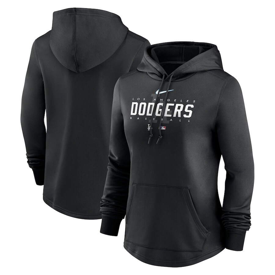 

Пуловер с капюшоном Nike Los Angeles Dodgers, черный