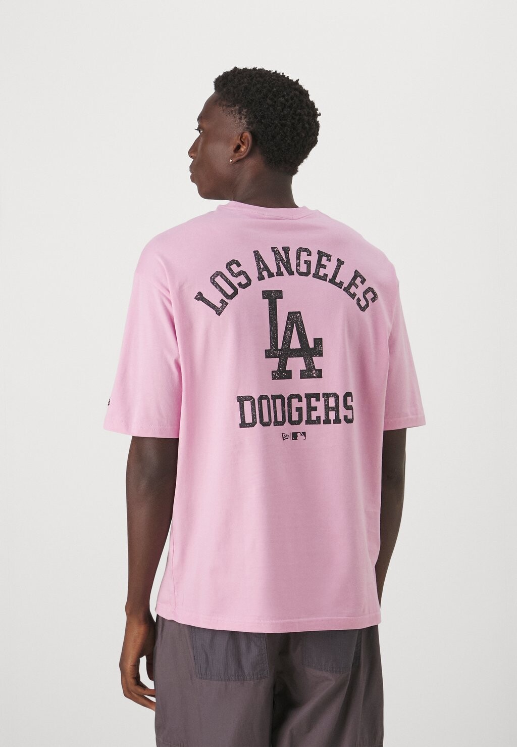 

Team Mlb Los Angeles Dodgers Wordmark Tee New Era, розовый