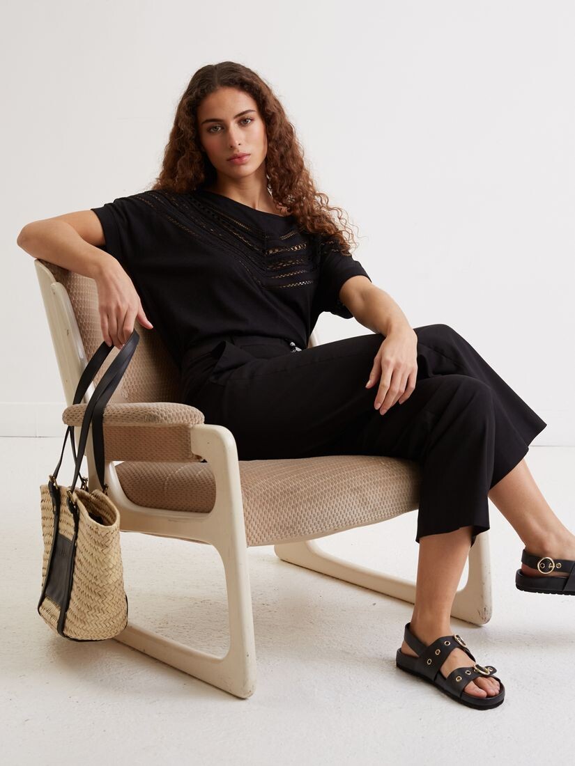 

Брюки Gerard Darel Eileen из хлопка, черные, Черный