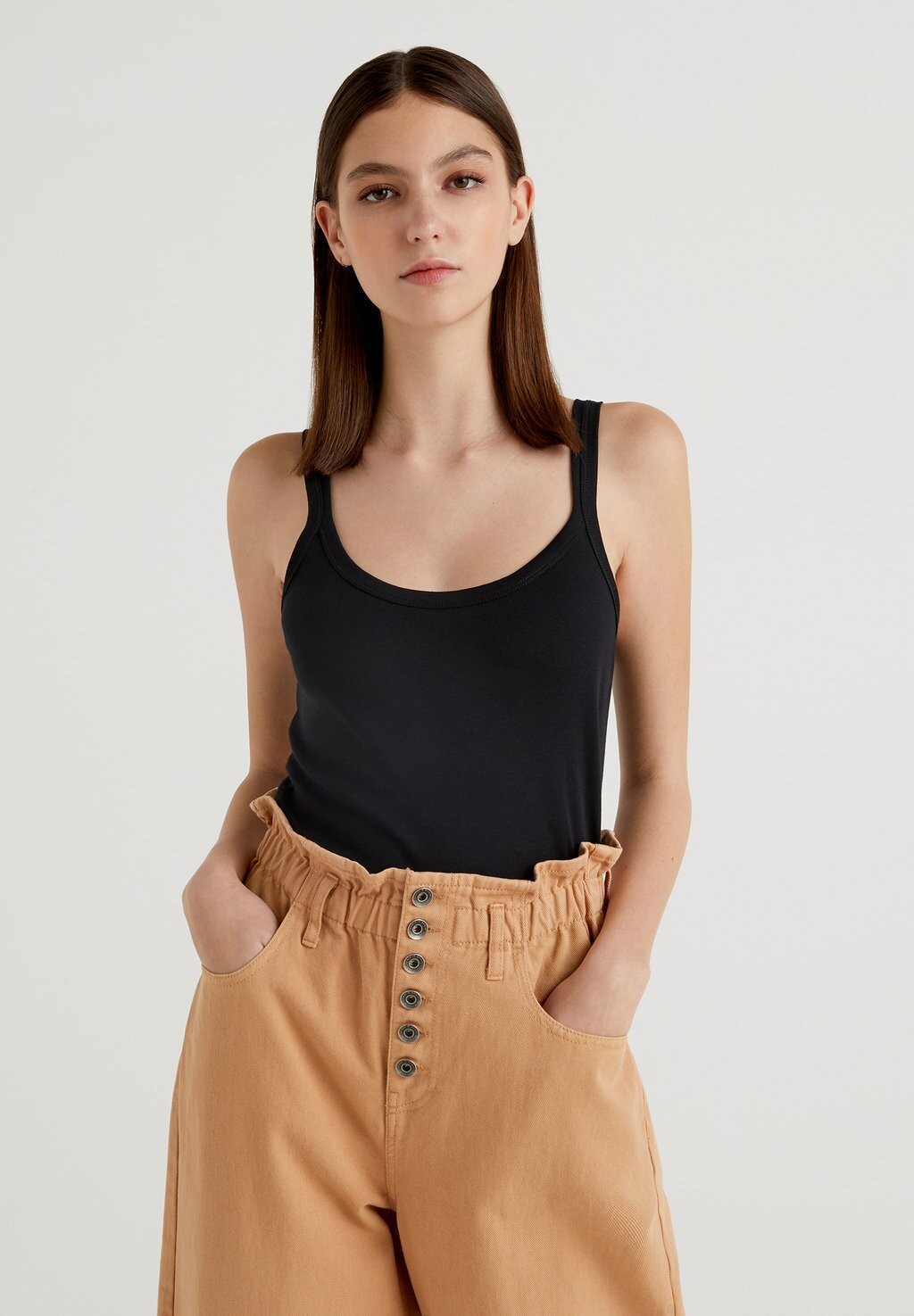 

Топ Tank United Colors of Benetton, черный