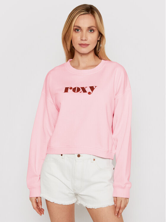 

Толстовка обычного кроя Roxy, розовый