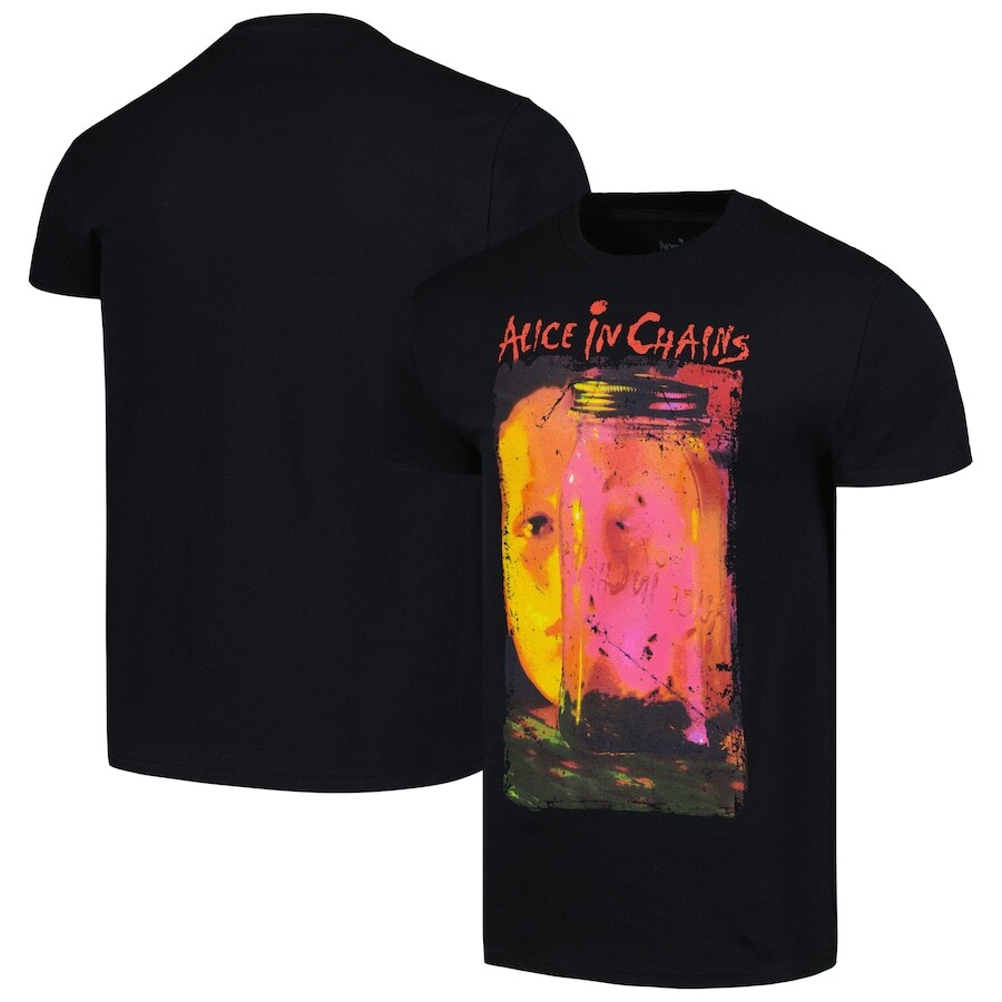 

Футболка с коротким рукавом Manhead Merch Alice In Chains, черный