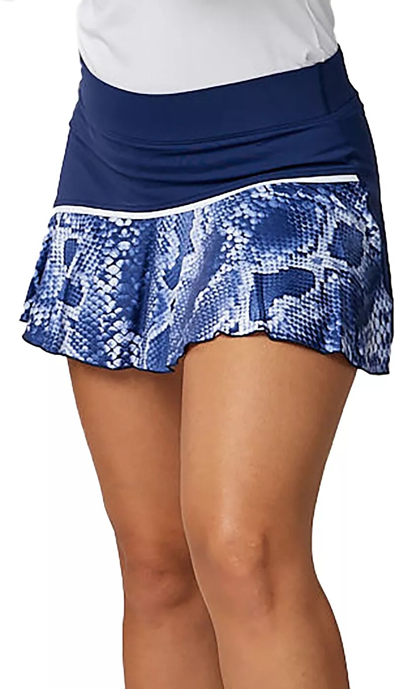 Женская теннисная юбка Sofibella 13 дюймов с УФ-цветами