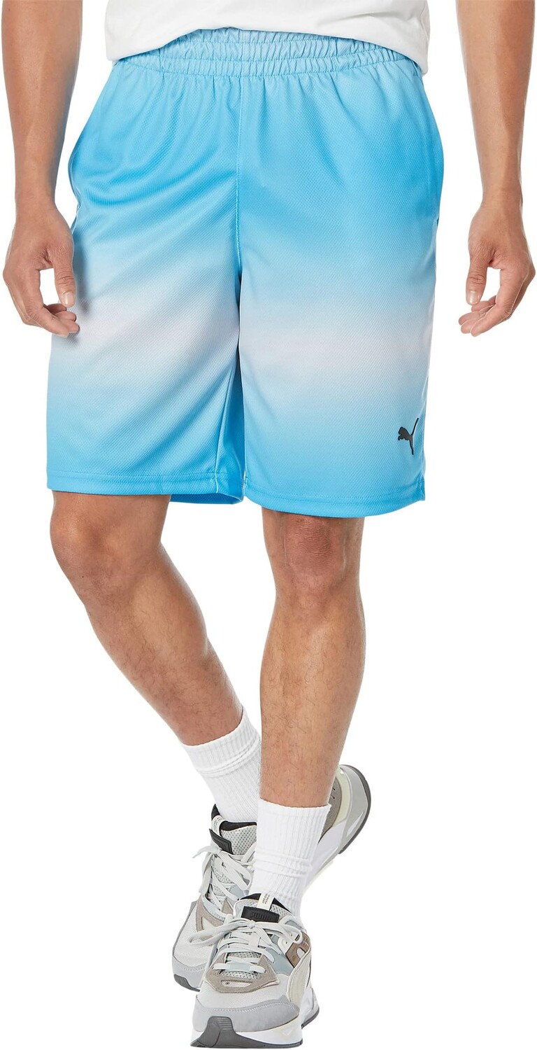 

Шорты Power Fade PUMA, цвет Bleu Azur/Arctic Ice