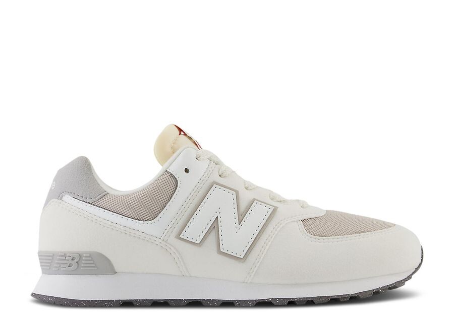 

Кроссовки New Balance 574 Big Kid Wide 'Sea Salt', кремовый