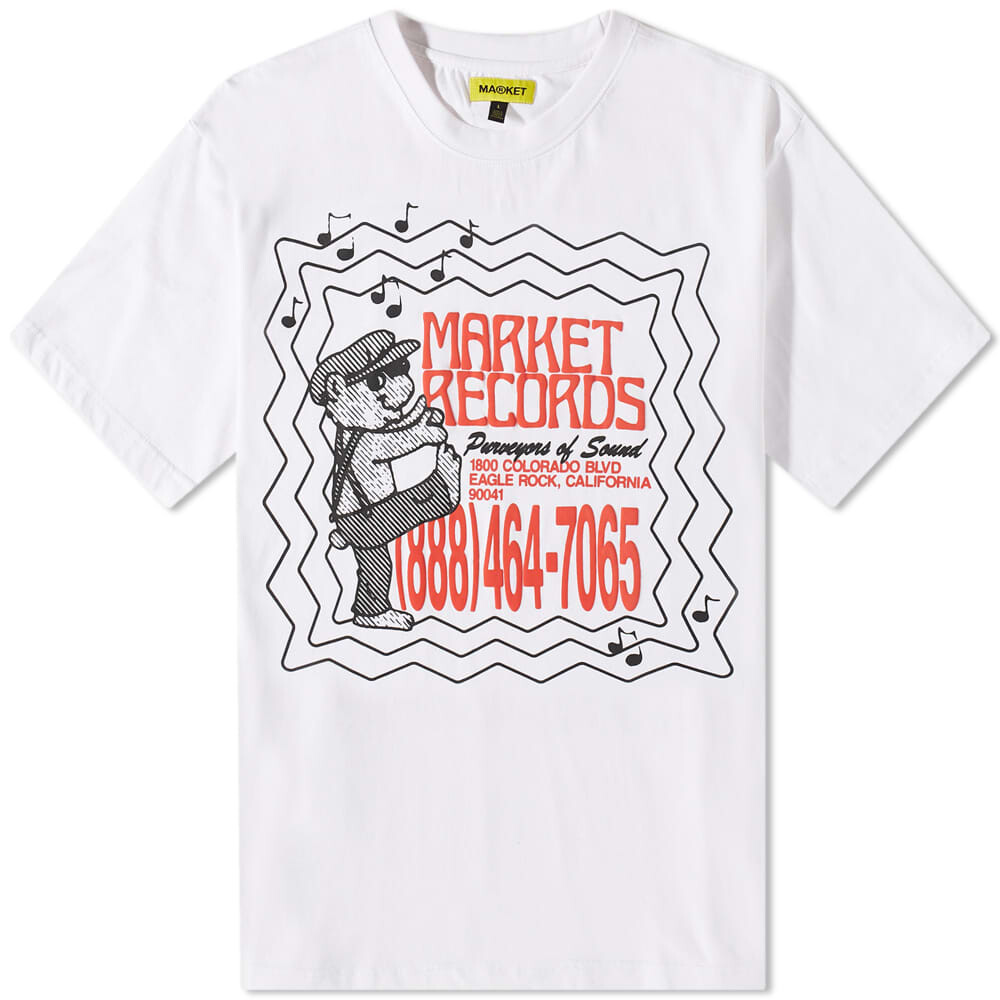

Футболка Market Records, белый