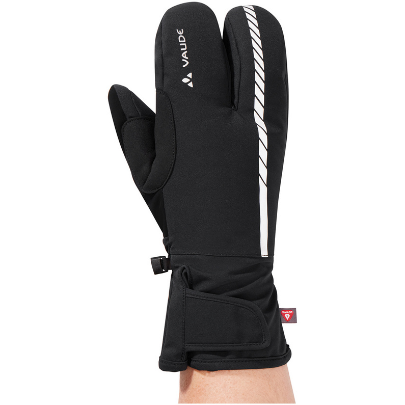 Перчатки Сибирь III Vaude, черный зимние велосипедные перчатки теплые велосипедные перчатки с сенсорным экраном ветрозащитные водонепроницаемые флисовые термоперчатки н