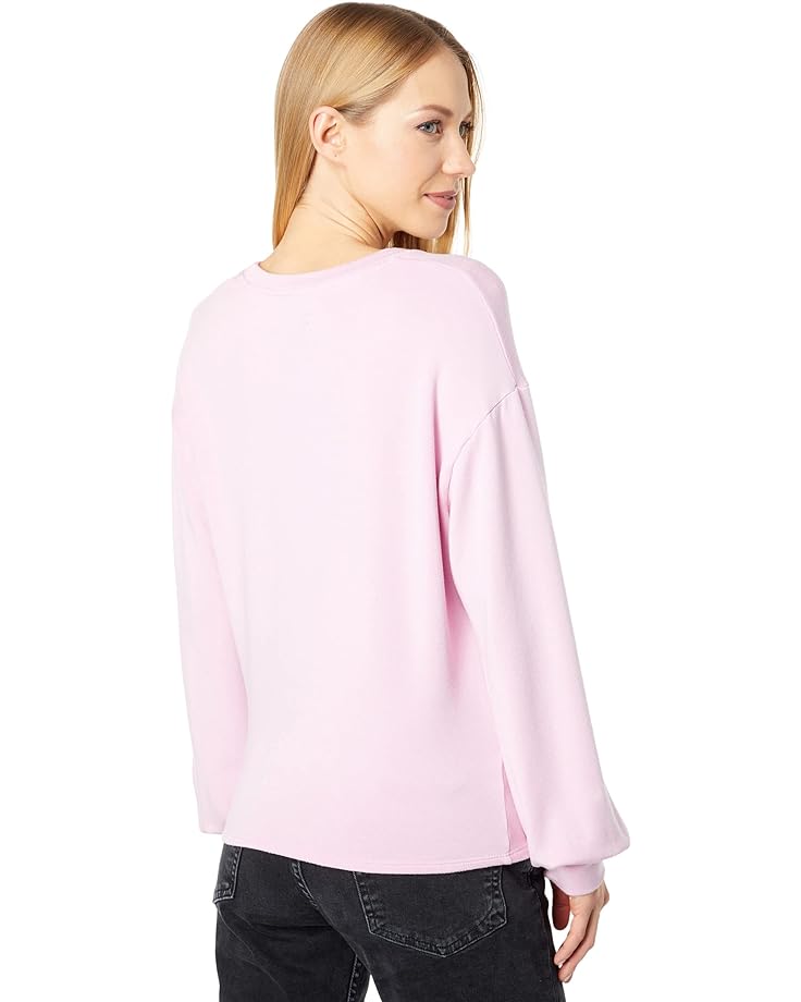 Толстовка SUNDRY Twist-Front Sweatshirt, цвет Bubble Gum цена и фото