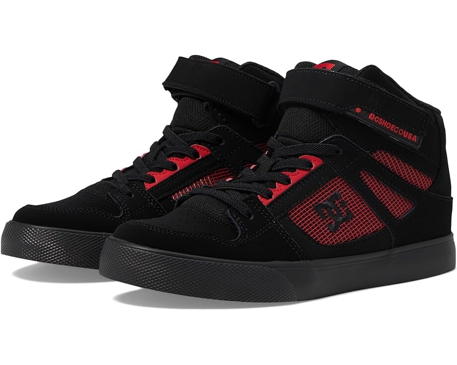 

Кроссовки Dc Pure High-Top EV, цвет Black/Black/Red