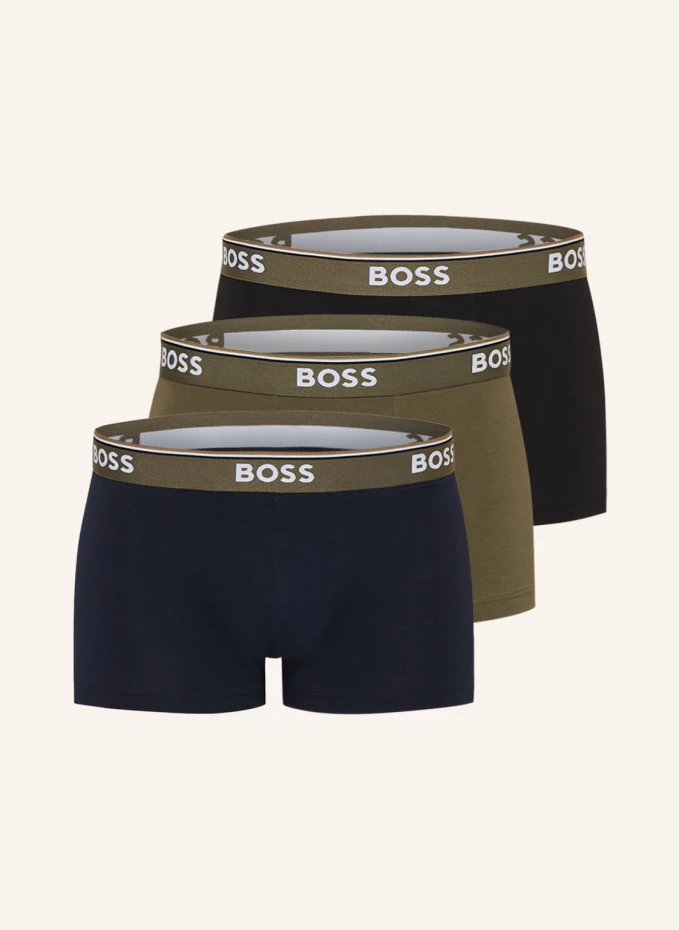 

Комплект из 3 боксеров power Boss, черный