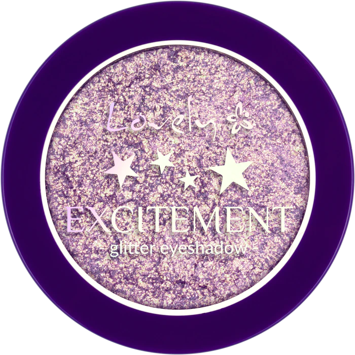 

Тени для век Excitement Glitter Sombra de Ojos Lovely Makeup, 02