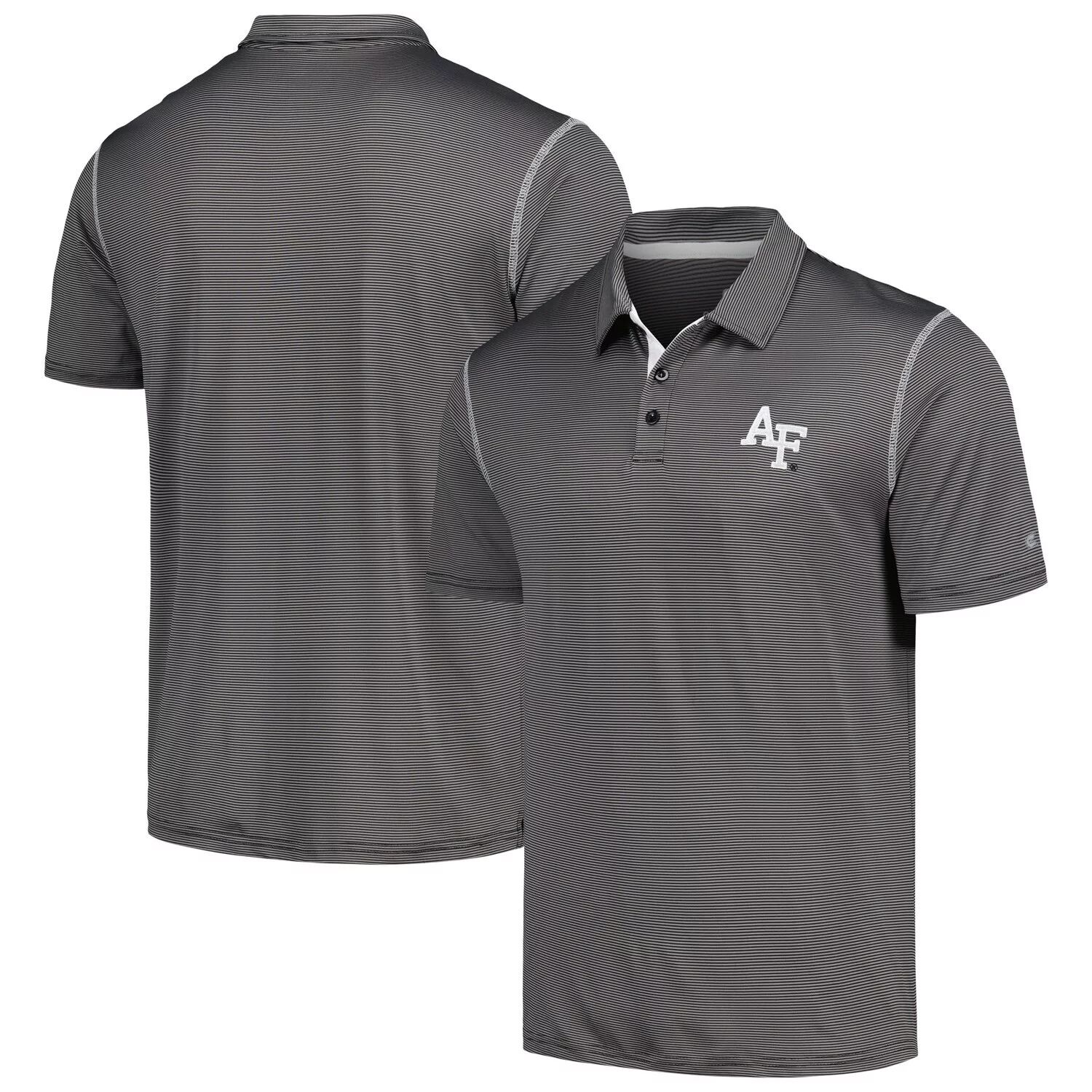 Мужская черная футболка-поло Air Force Falcons Cameron Colosseum