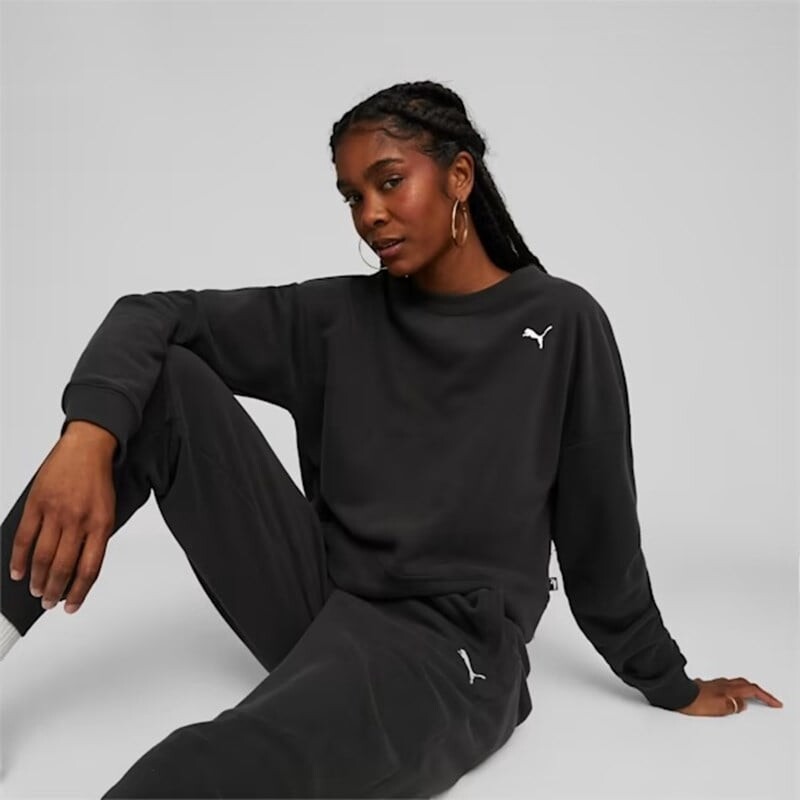 

Женский спортивный костюм для дома тр Puma, черный