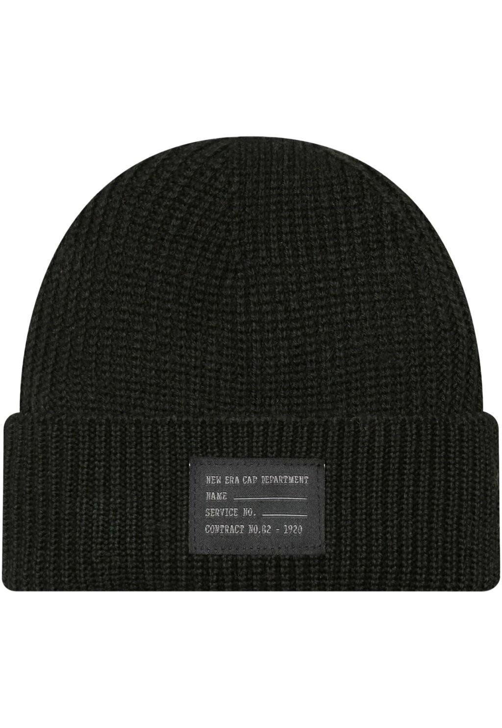 

Шапка SHORT CUFF PATCH New Era, цвет black