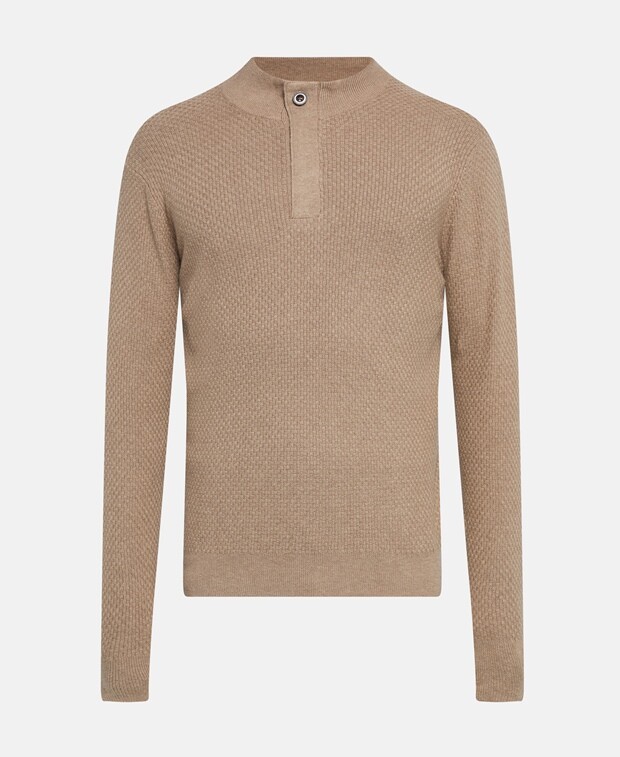 

Джемпер с длинными рукавами Hackett London, серо-коричневый