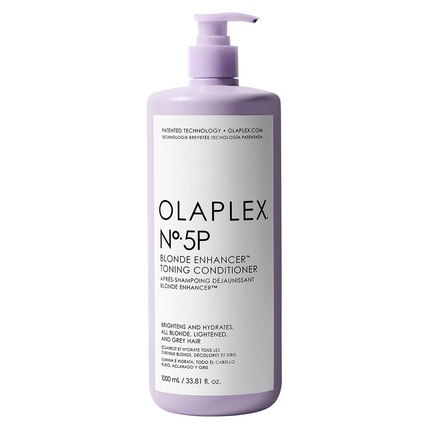 Olaplex Blonde Enhancer Тонирующий кондиционер № 5P 1000мл olaplex no 4p blonde enhancer toning shampoo