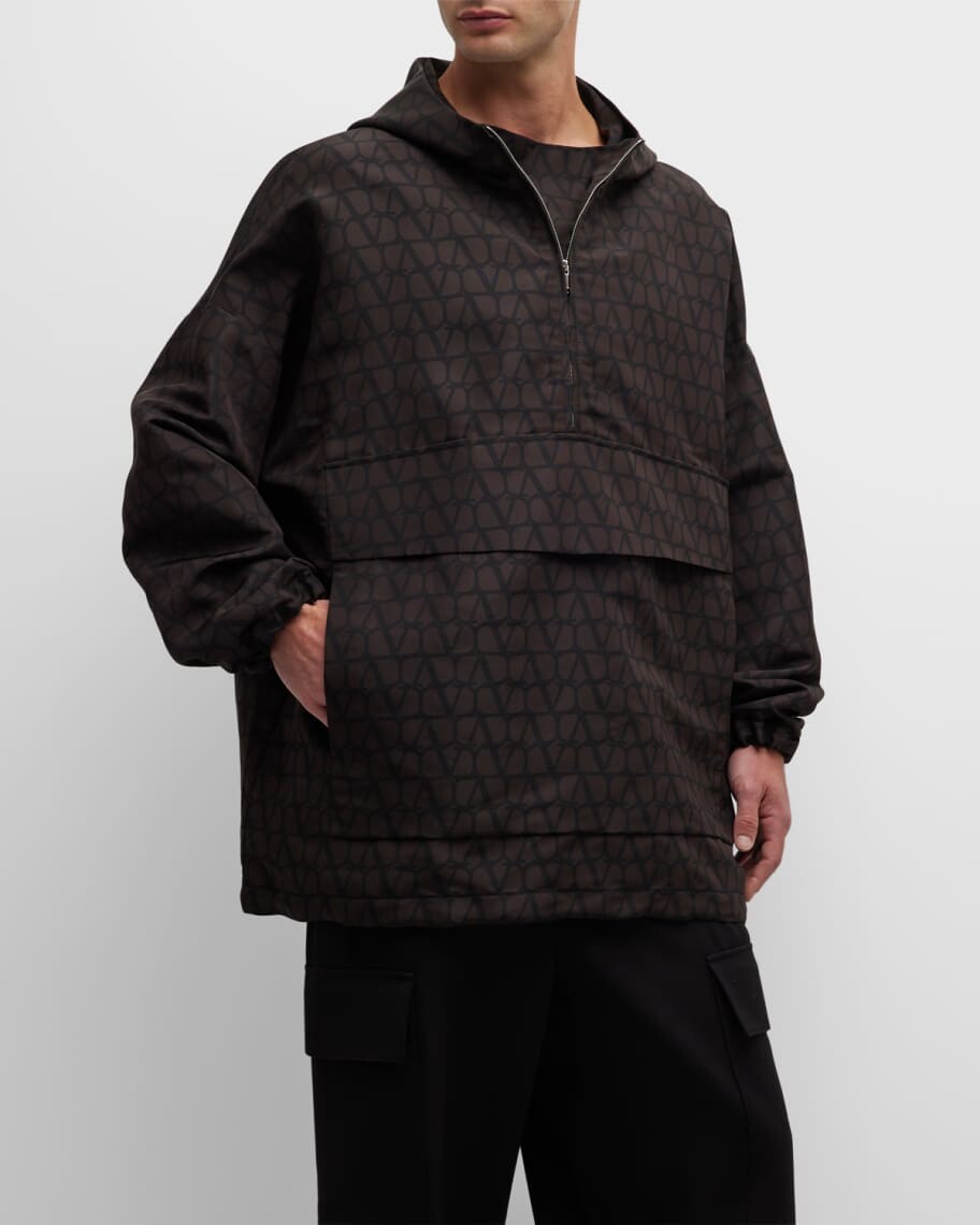 

Мужской анорак Toile Iconographe Valentino Garavani, Черный